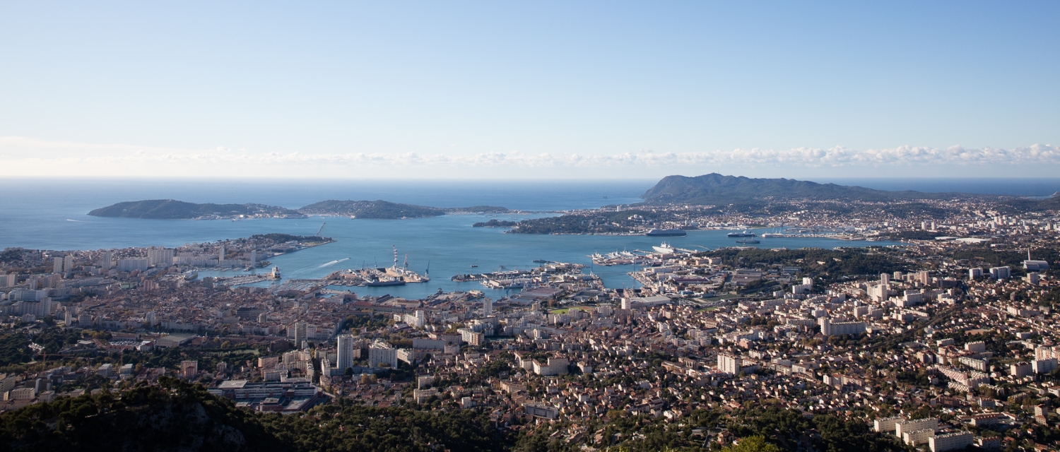 Toulon Vue de la Rade