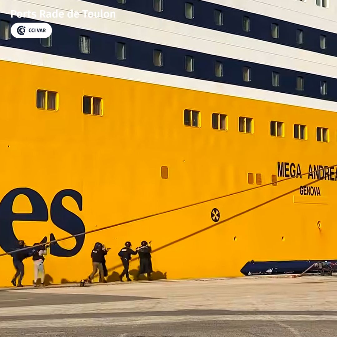 Exercice de sécurité civile aux Ports Rade de Toulon, CCI Var
