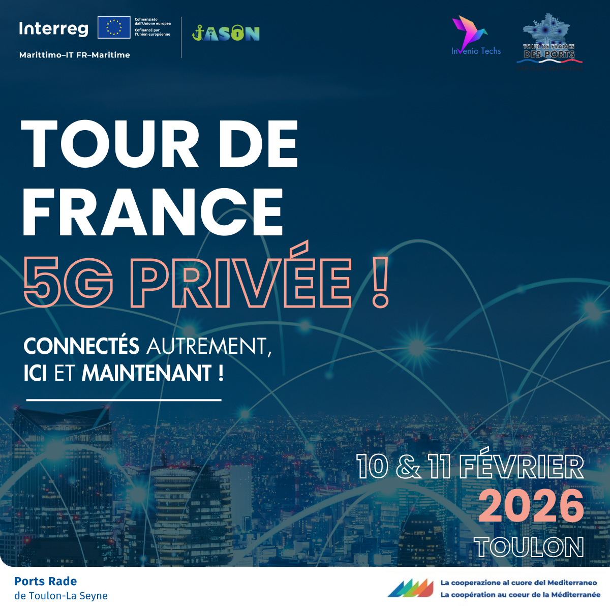 TOUR DE FRANCE 5G Privée 10 et 11 février 2025