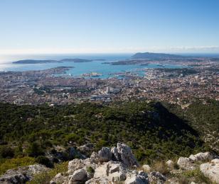 Vue de la Rade de Toulon